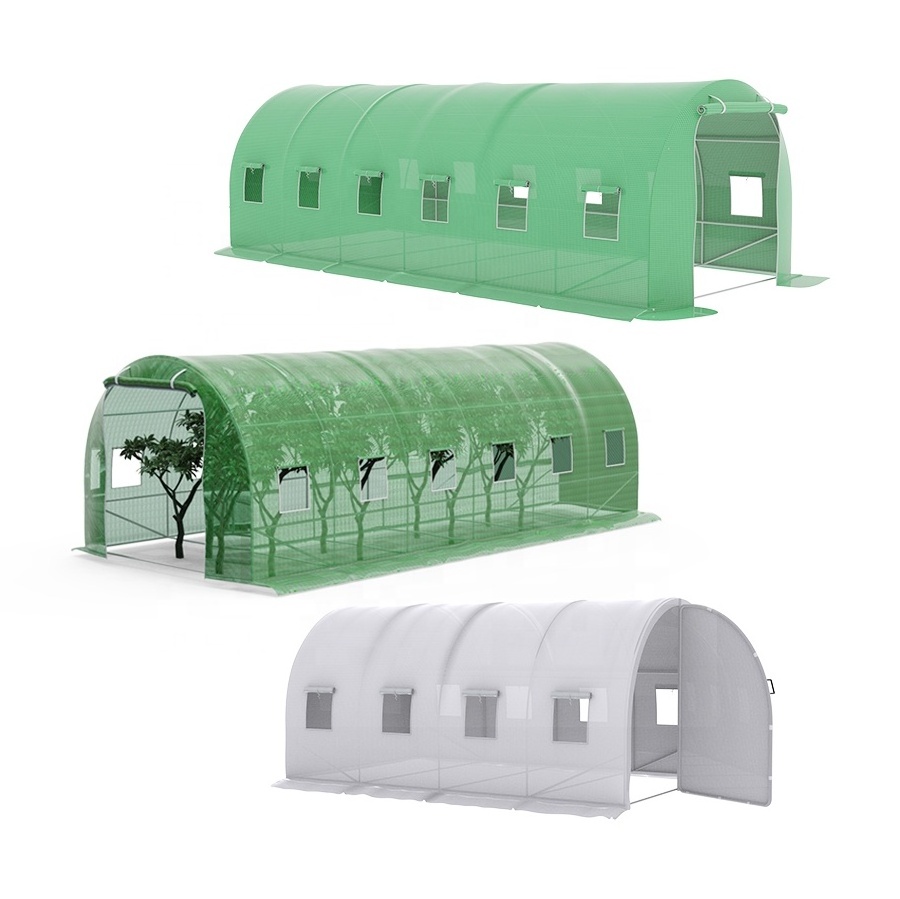 3.5x2x2m Poly Tunnel Garden Walk in Greenhouse Used Commercial Greenhouses Plastic Greenhouses for Sale