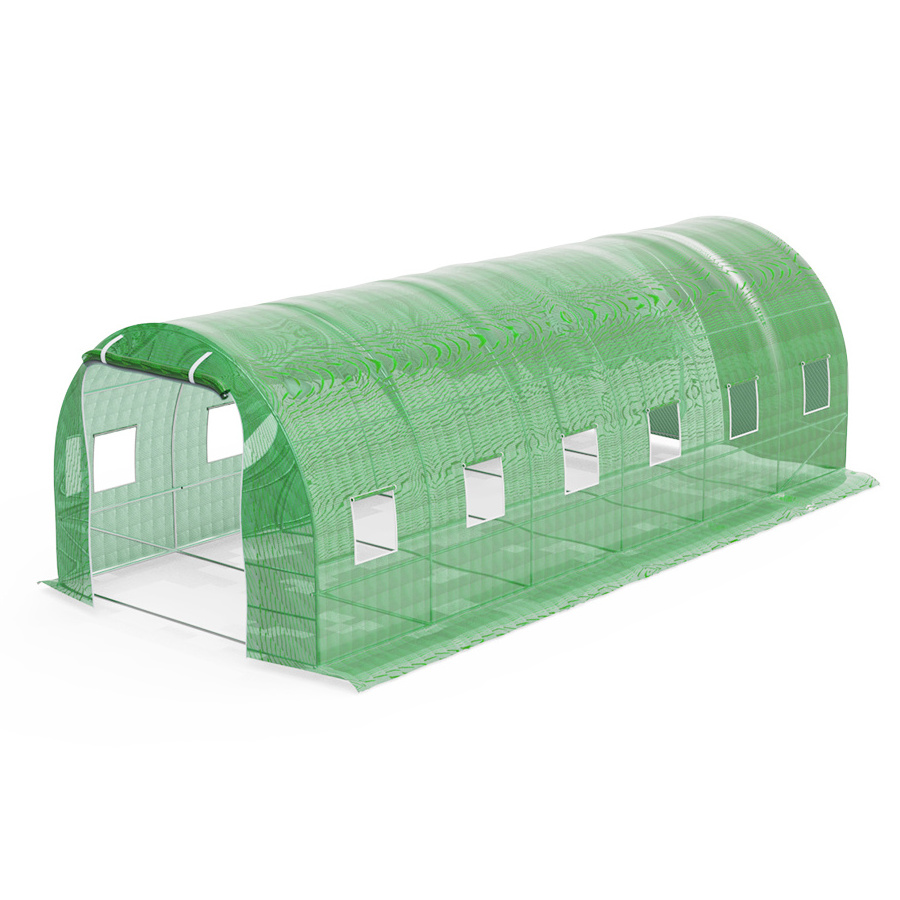 Portable Small Mini Garden Tunnel Green House Plastic Film Home PC Vintage Polytunnel Greenhouse Kits Backyard Greenhouse