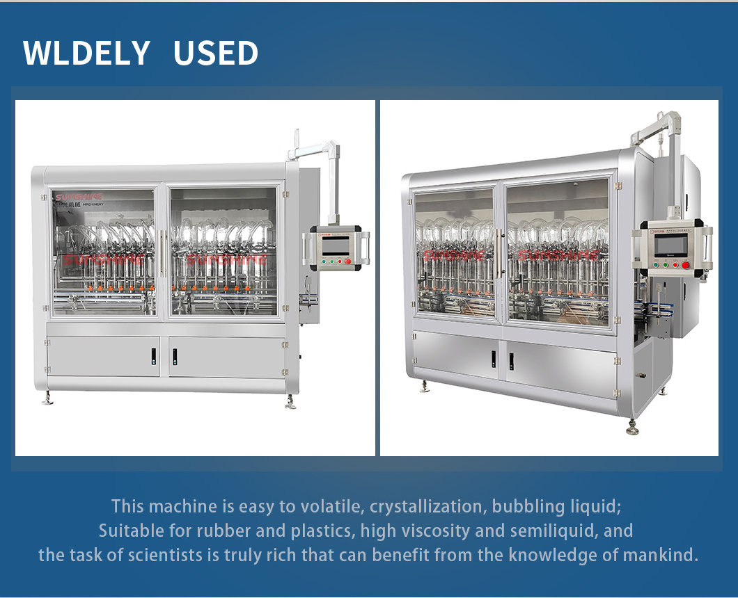 Automatic 4-20 nozzles liquid soap hand wash liquid shampoo spray bottle liquid filler filling machines