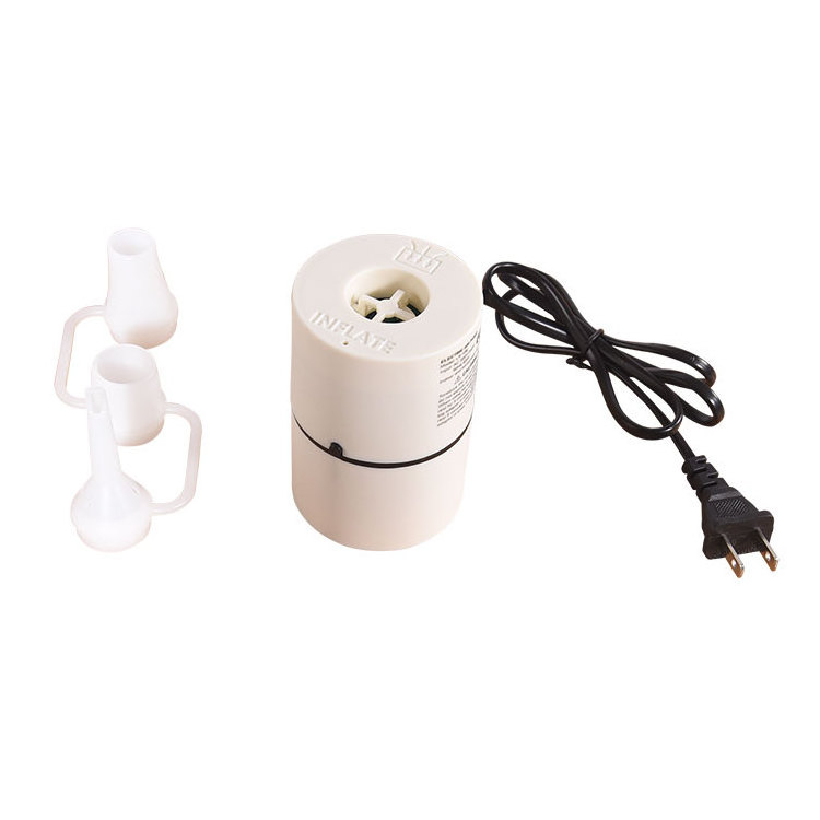 Mini Air Pump For Inflatables Kiddie Pool Inflate Deflate for Triangle Pool Floats Air Bed Air Mattress