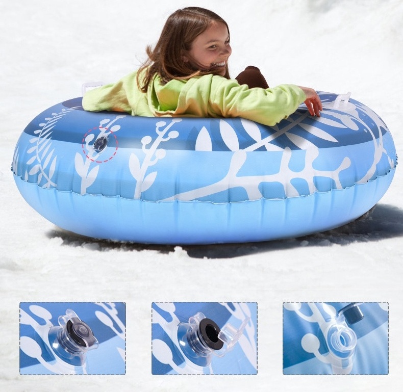 Sunshine New Design Heavy Duty Inflatable Snow Sled 47 Inch Inflatable Snow & Sled Tube