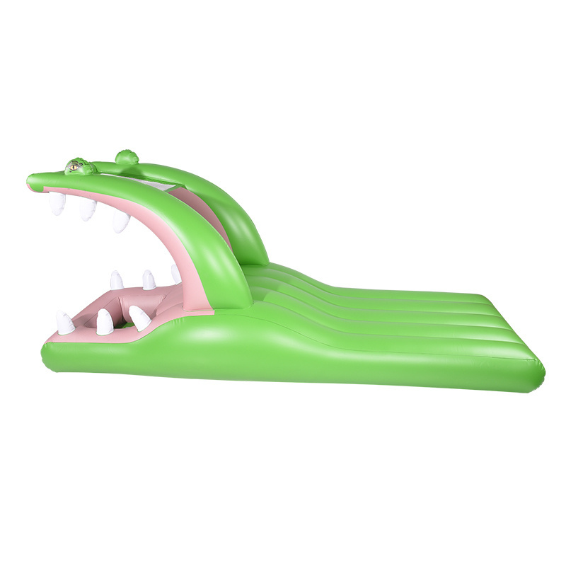 Wholesale Crocodile PVC Inflatable Pool Floats Piscine Gonflable Inflatable Ride On Floats for Adult Summer Party Swim Pool Toys