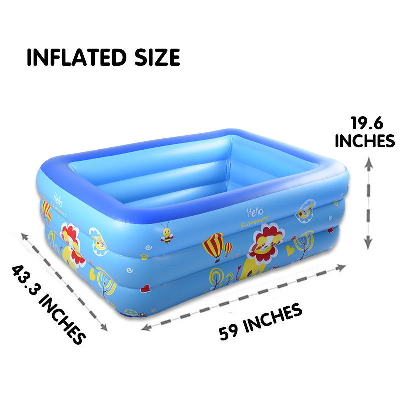 Wholesale cheap portable plastic children kids outdoor albercas piscina inflables swim pool kids swimming pool