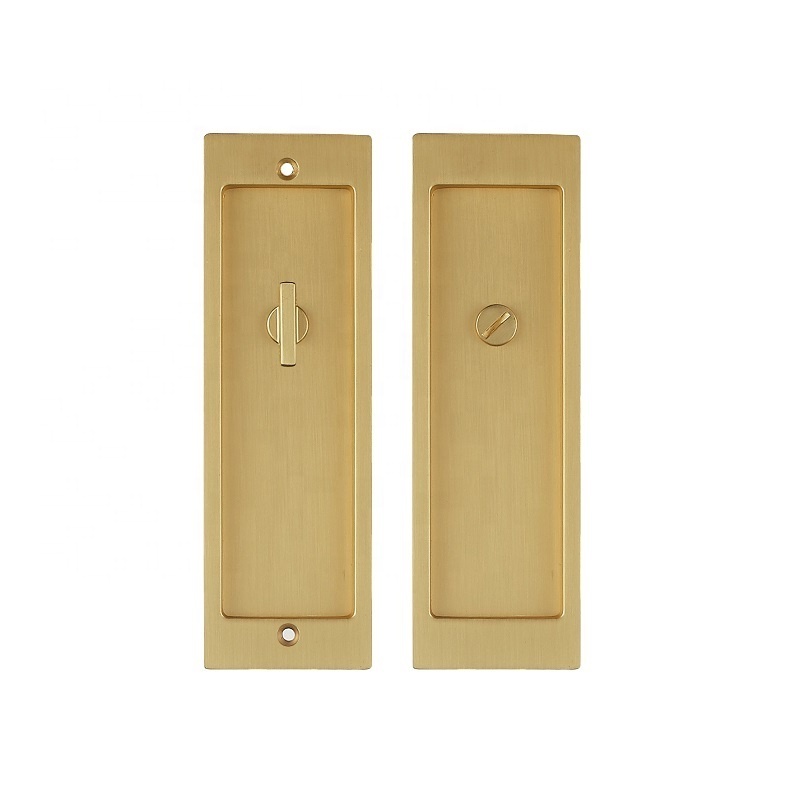 Modern Rectangular Pocket Sliding Door Mortise Lock