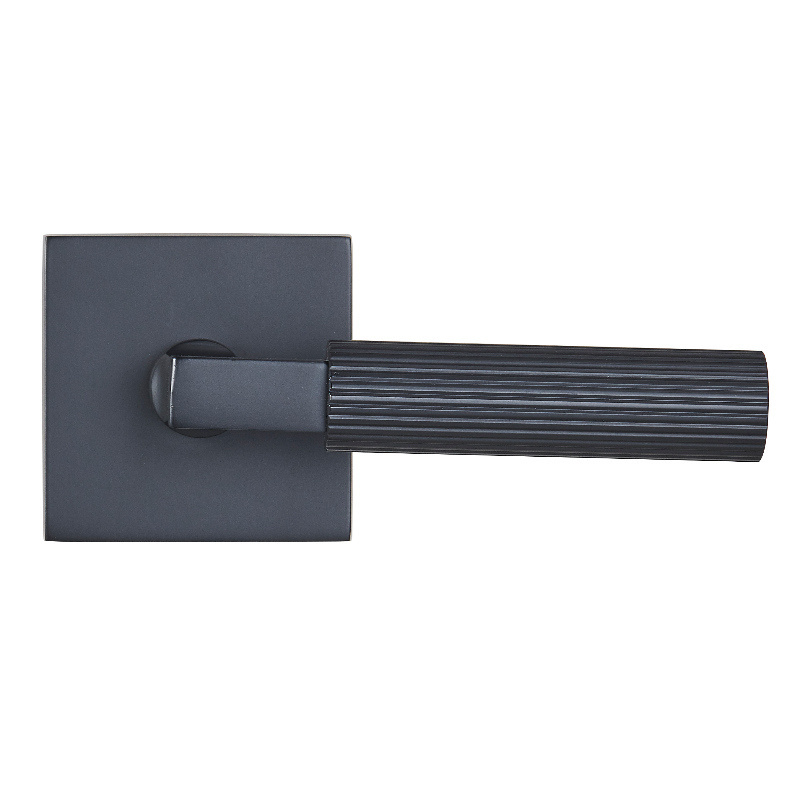 Contemporary Heavy Duty Door Lever Lock, Black Door Handles, Interior Door Knob Door Lever