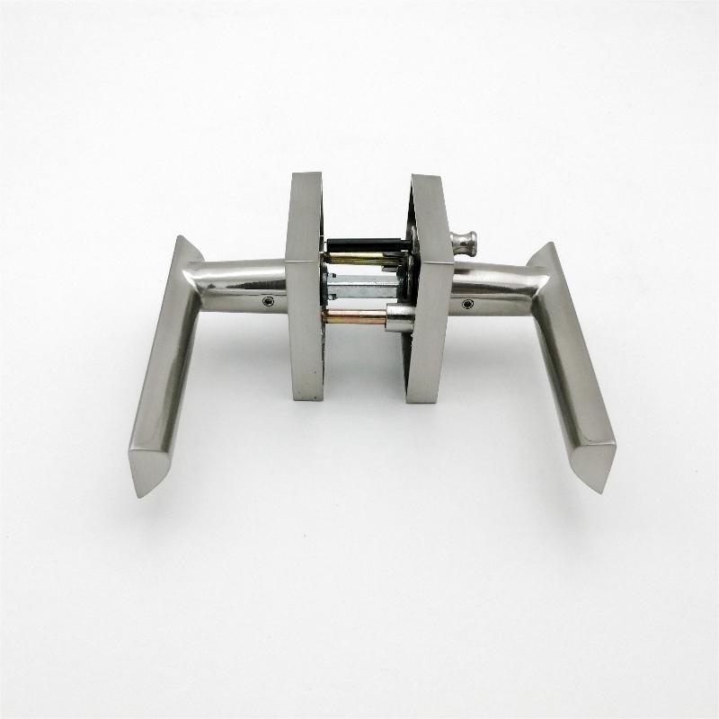 Tubular Lever For Interior Privacy Lever Door Pull-Up Bar Handles Interior Lever Sets