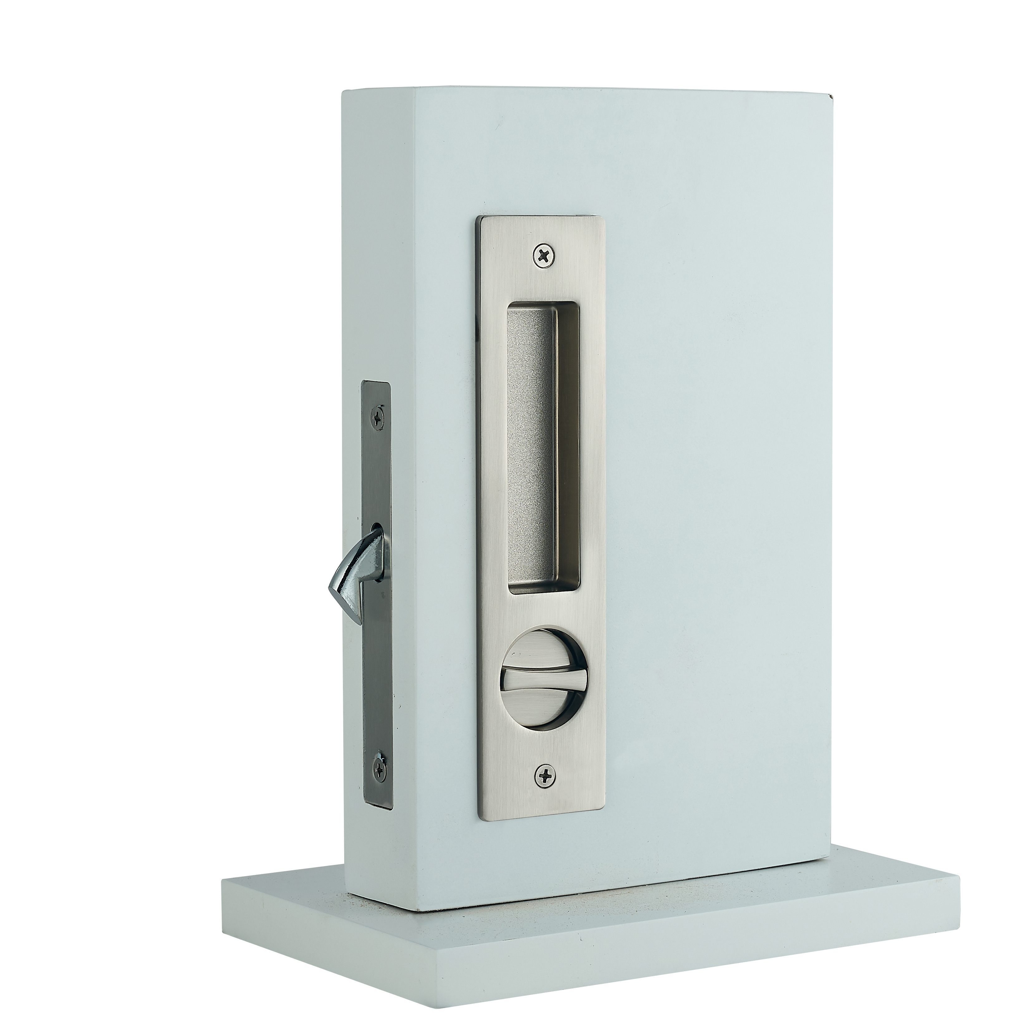 Sliding Barn Door Locks Invisible Door Handle Locks with Keys for Wood Pocket Door Hardware