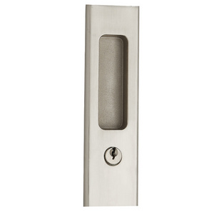 Sliding Barn Door Locks Invisible Door Handle Locks with Keys for Wood Pocket Door Hardware