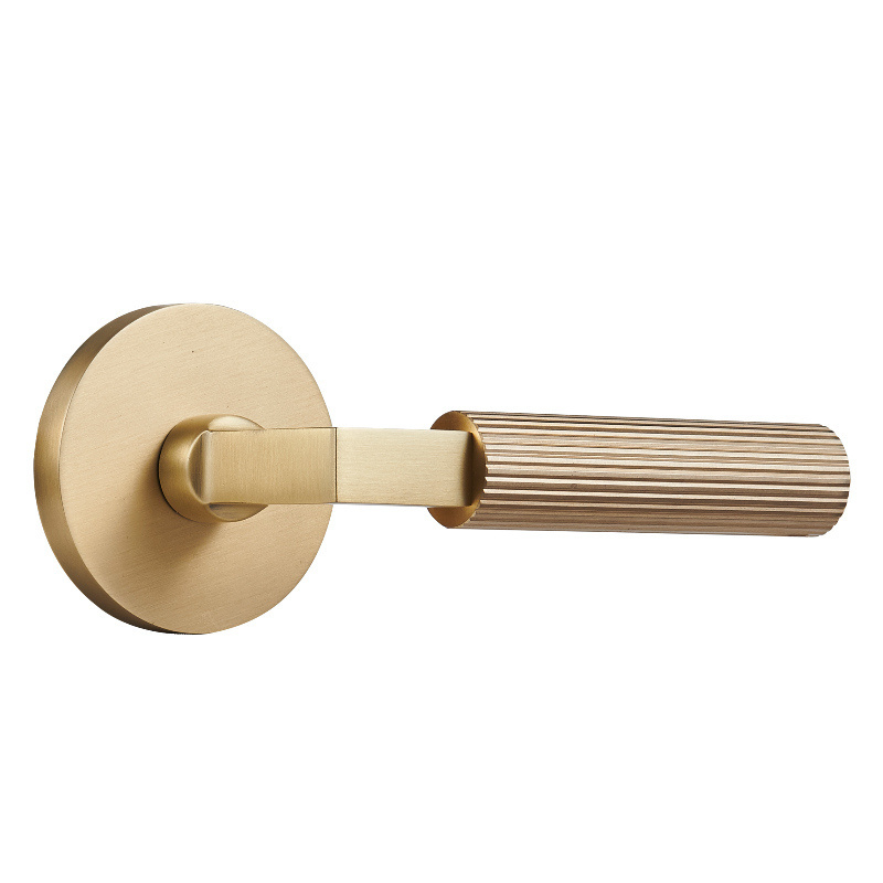 Luxury Contemporary design lever lock for interior doors,  high quality zinc alloy door handle lock with 60 fixed latch