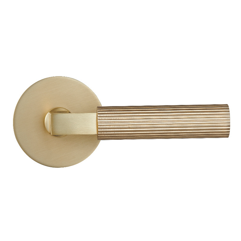 Luxury Contemporary design lever lock for interior doors,  high quality zinc alloy door handle lock with 60 fixed latch