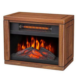 Small Wood Fireplace Stove Indoor Heater Led master flame Portable Electric Fireplace Log Mini Wood Desk Tabletop