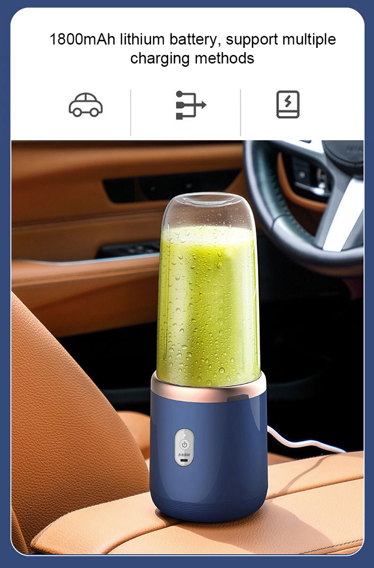 Wireless National Fruit Fresh Juice Cup Smoothie Orange Machine Personal Mixer Mini Best Portable Bottle Blender and Juicer