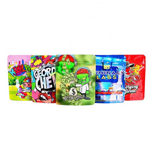 Custom Printed Thousands Creative Designs Resealable cr Child Proof 1g 35 7g 14g 28g 1oz mylar bag