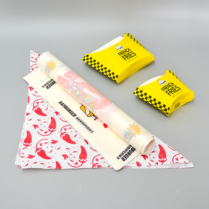 Hamburger Packaging Grease Proof Paper Sandwich Wrapping Deli Paper Shawarma Food Grade Wax Paper