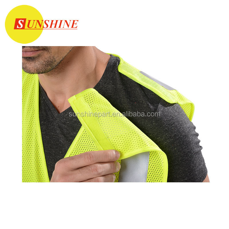 CE High Quality Breathable reflective vest breakaway safety vest