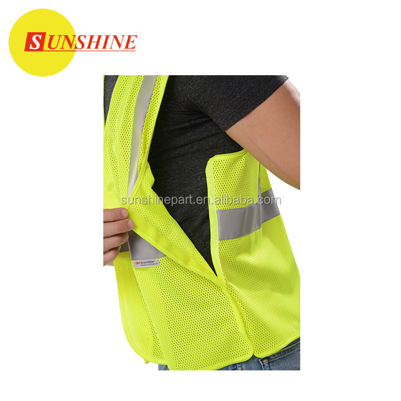 CE High Quality Breathable reflective vest breakaway safety vest