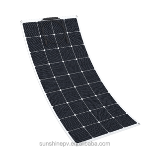 High Efficiency Home Solar Panel 40w 110w Flexible Solar Panels 12v 200w Boats Yacht Motorhome Off-Grid Applications