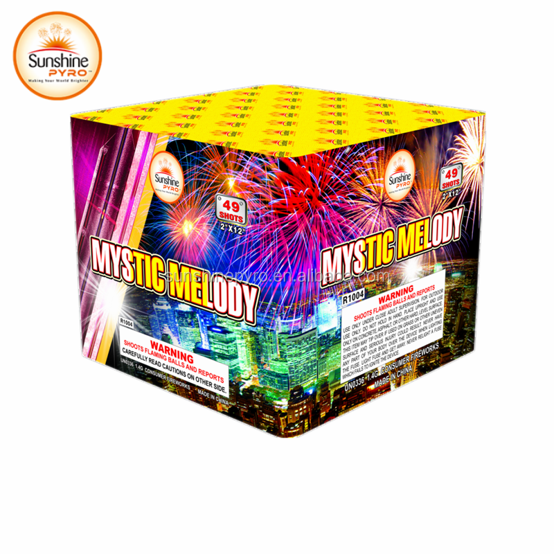 49s Mystic Melody Assorted Cosumer Cakes Salutes Fireworks