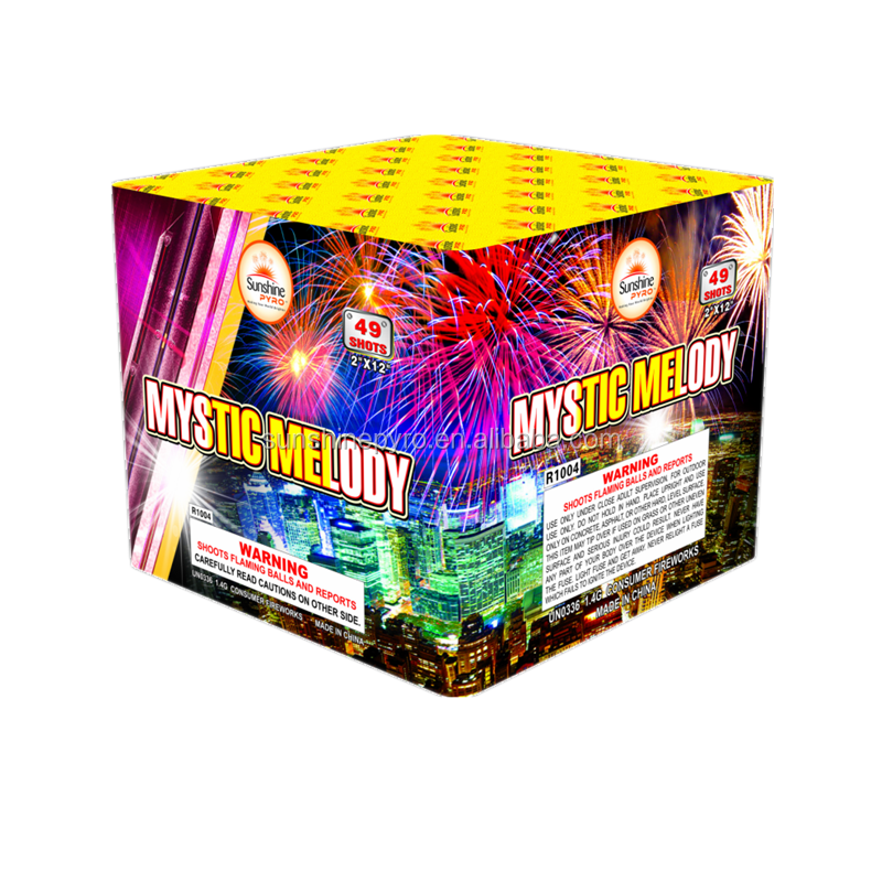 49s Mystic Melody Assorted Cosumer Cakes Salutes Fireworks