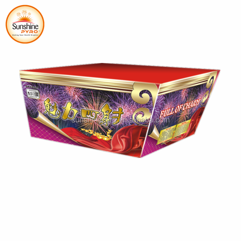 138 shots cake fireworks from Liuyang Sunshine fireworks company