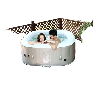 Popular portable outdoor hot tub inflatable spa whirlpool outdoor spa pool swim spa pool out  free standing bathtub