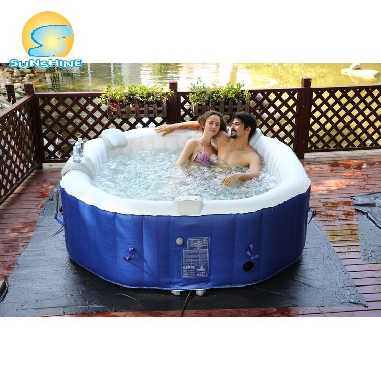 Sunshine Good quality Top Sell inflatable hot tub pools swimming container bathtub for adults