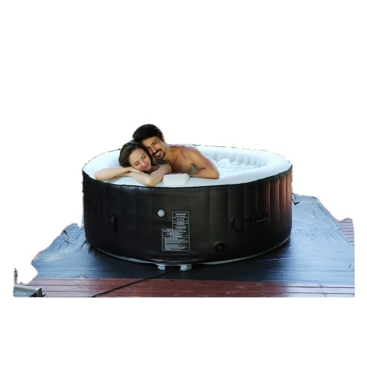 Factory Best-Selling fashion spa hot tub for 2 people inflatable hot tub  2  person   inflatable adult sauna hot tub  swim spa p