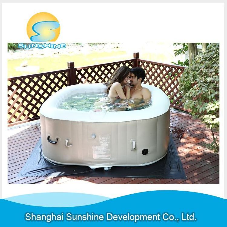 Super quality Best Quality inflatable gazebo tube spa hot tub new white spa bathtub outdoor outdoor spa bathtub