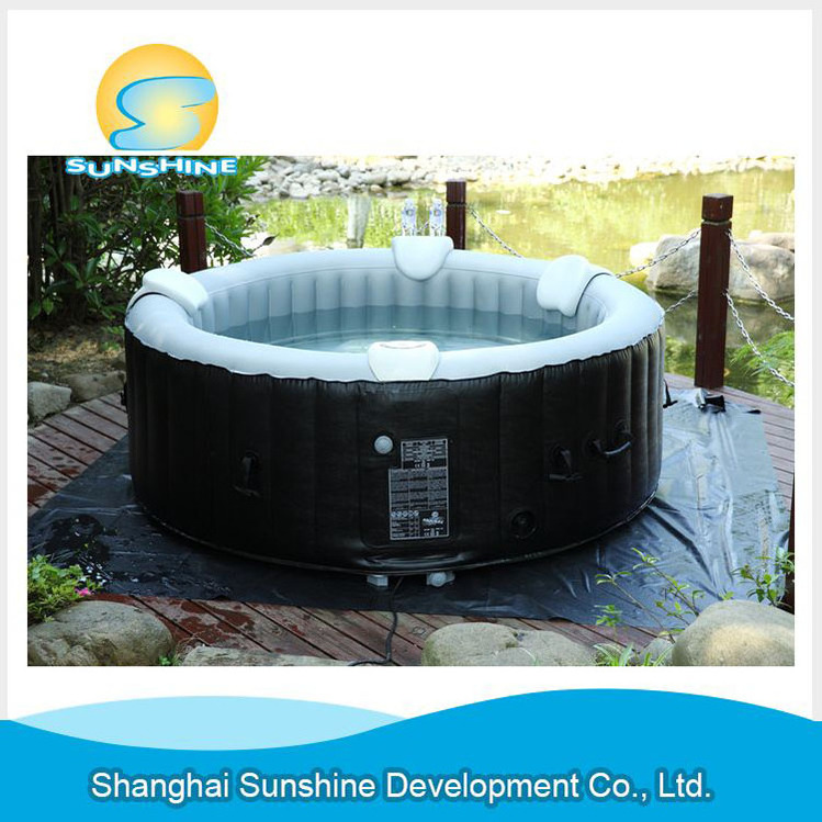 Factory Best-Selling fashion spa hot tub for 2 people inflatable hot tub  2  person   inflatable adult sauna hot tub  swim spa p