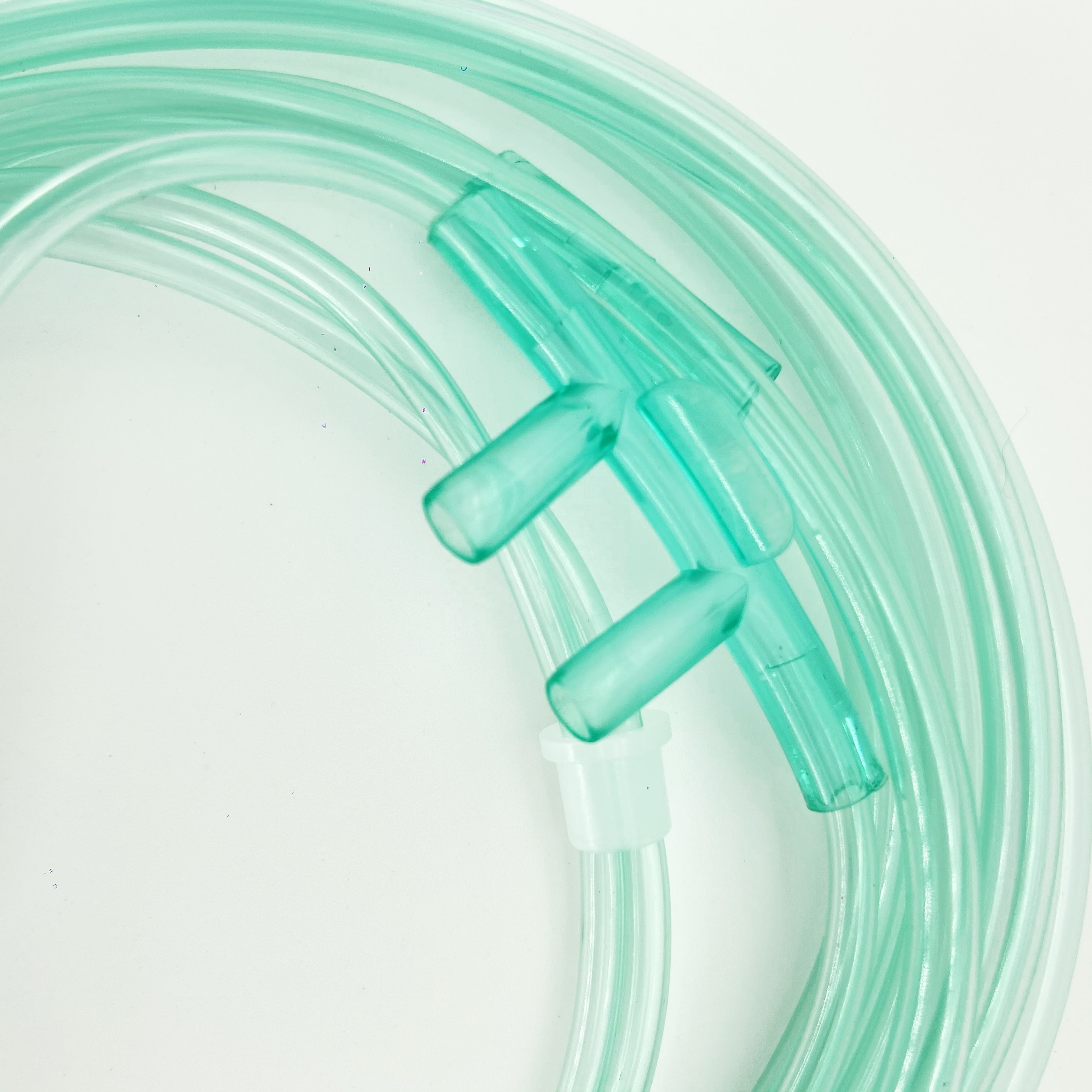 Disposable Sterile Pvc Oxygen Nasal Cannula Tube Prong With ISO Mark