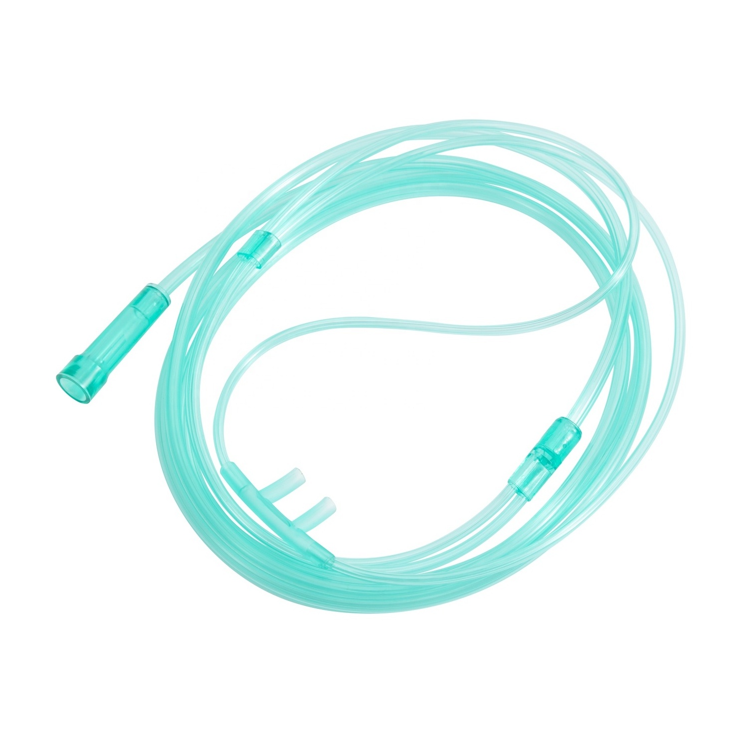 Disposable Sterile Pvc Oxygen Nasal Cannula Tube Prong With ISO Mark