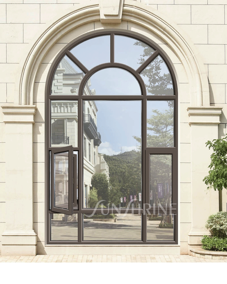 110 Series Bay Window for Sale Aluminum French Casement Window ...