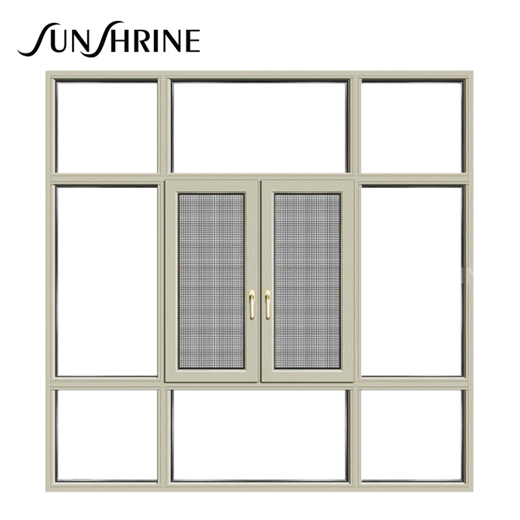 110 Series Factory Source Aluminum Frame High Quality Arch Window Design