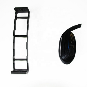 Car rear tire step tire ladder