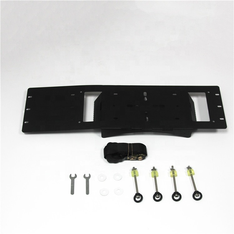 Car rear wheel spare wheel spare tire recovery board holder