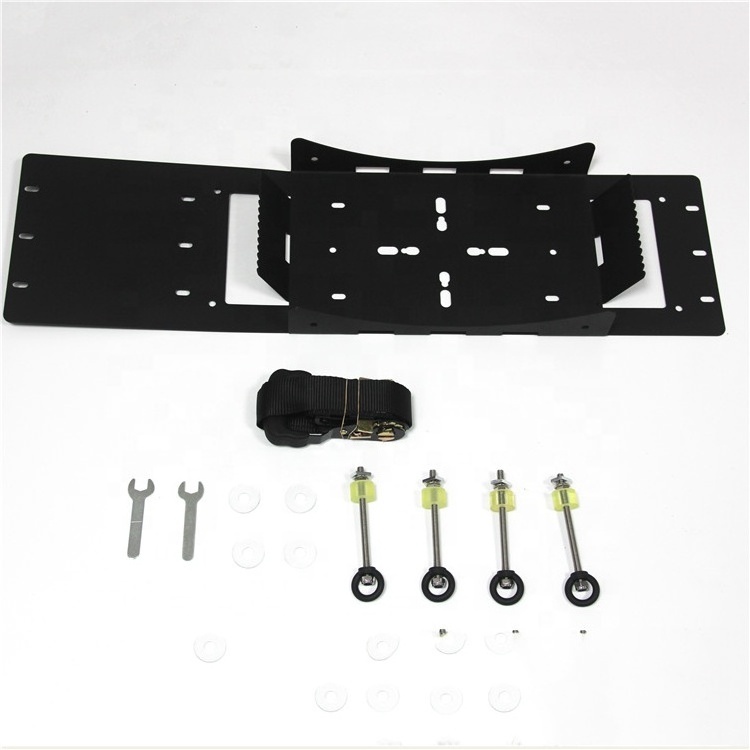 Car rear wheel spare wheel spare tire recovery board holder