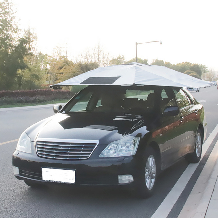 car roof shade cover automatic car umbrellas tent with remote control