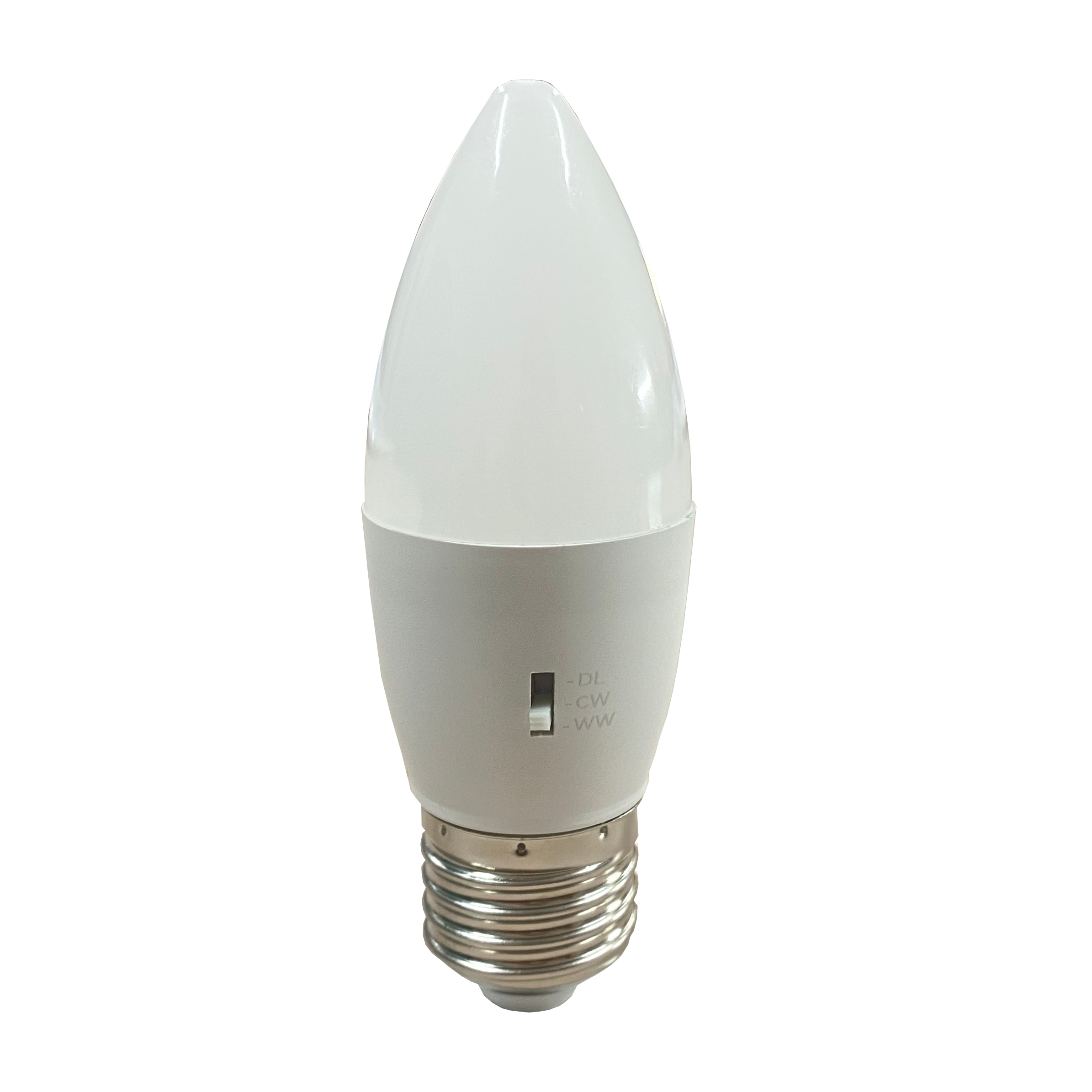 High Quality Manufacturer Wholesale E27 Lighting Led Bulb 5W Candle Shape 3000K 4000K 6000K Lamp