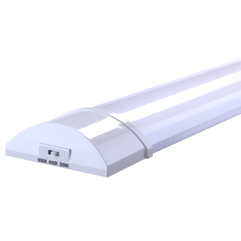 Sunsing 3CCT switchable 600mm 1200mm slim office ceilling led batten tubes lamps