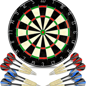 Competitive Price Round Wire Bristle Sisal Dartboard