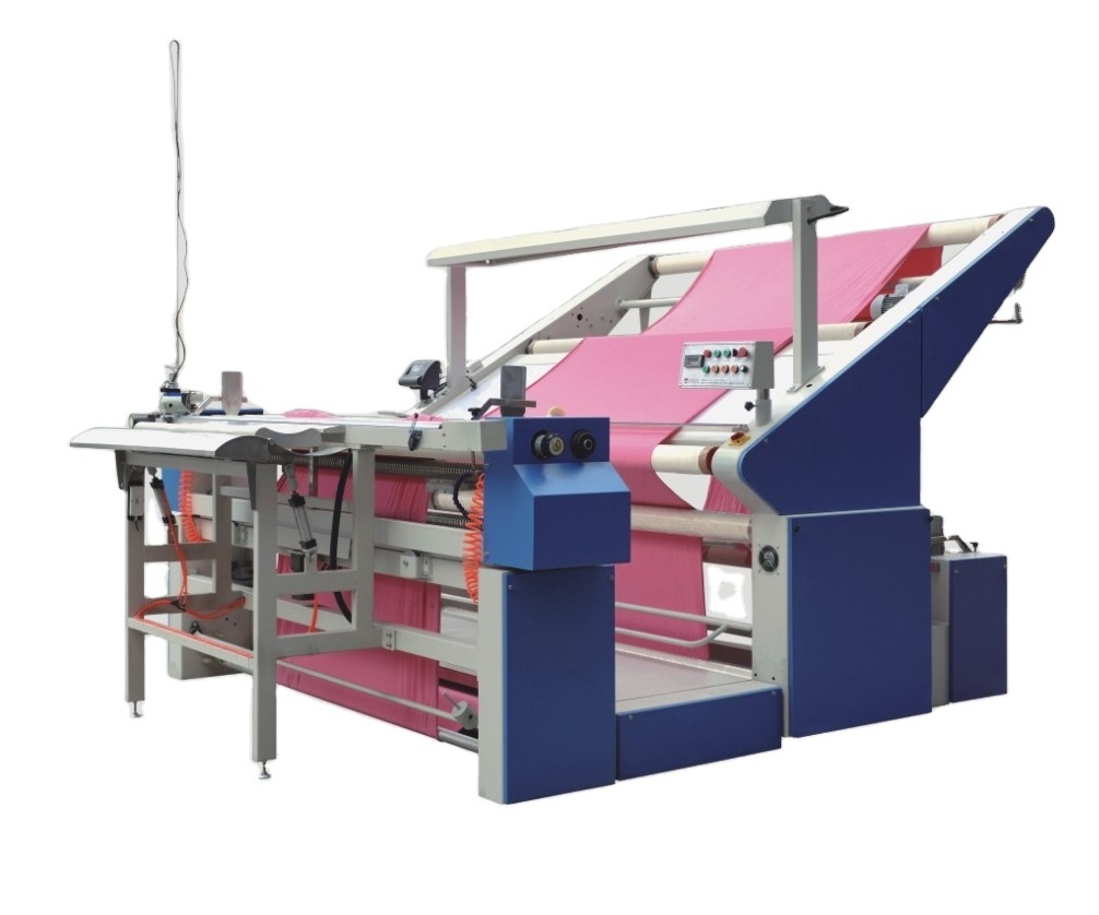 High Quality Knitted Fabric Inspection Rolling Machine with Tension Control