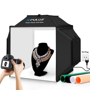 72W Photo Studio Box  40CM 5500K Studio Shooting Tent Softbox Photography Lighting Kit Photo Studio Accessories