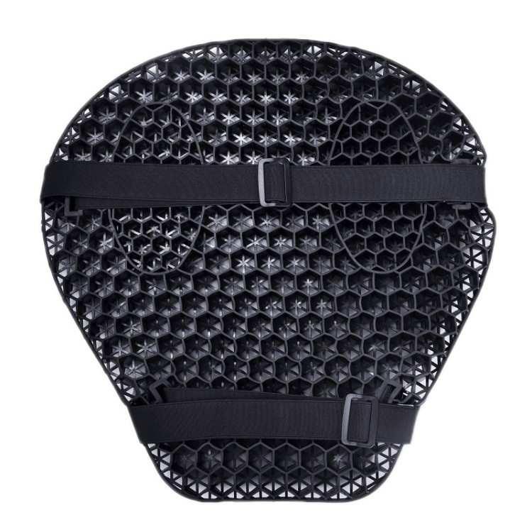 Good Quality Seat Covers Shock-Absorbing Breathable Honeycomb Motorcycle Seat Cushion, Specification: PE Bag+Mesh Cover