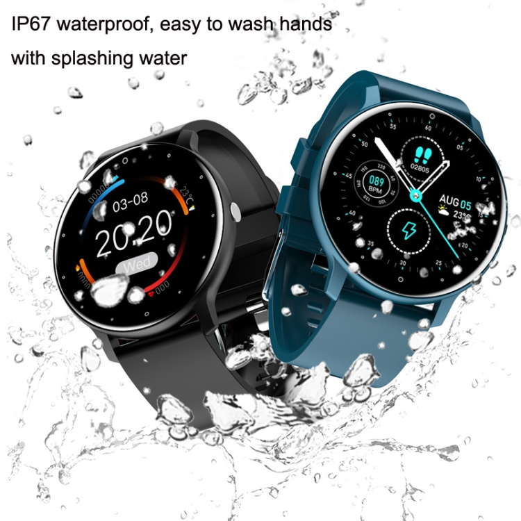 High Quality ZL02 Smart Heart Rate Blood Pressure Oxygen Monitoring Sports Pedometer Wireless Watch