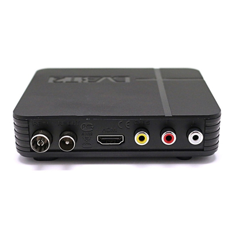 Mini Terrestrial Receiver HD DVB-T2 Set TV Top Box Support USB  MPEG4 H.264 TV receiver (EU Plug)