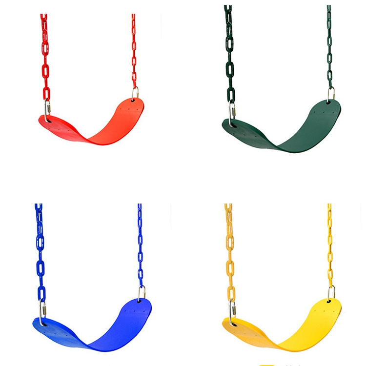 Drop Shipping Indoor And Outdoor Children Fitness EVA Soft Board Swing With Chain Children Patio Swings