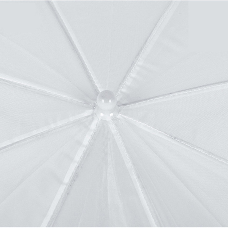 33 inch 8mm Shaft Diameter Reflector Umbrella photography Flash Light Soft Diffuser White Umbrella