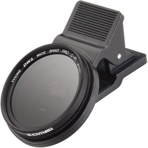 Wholesale Price ZOMEI Camera Filter 37MM CIR-PL Polarizer Mobile Phone Wide-angle External Lens