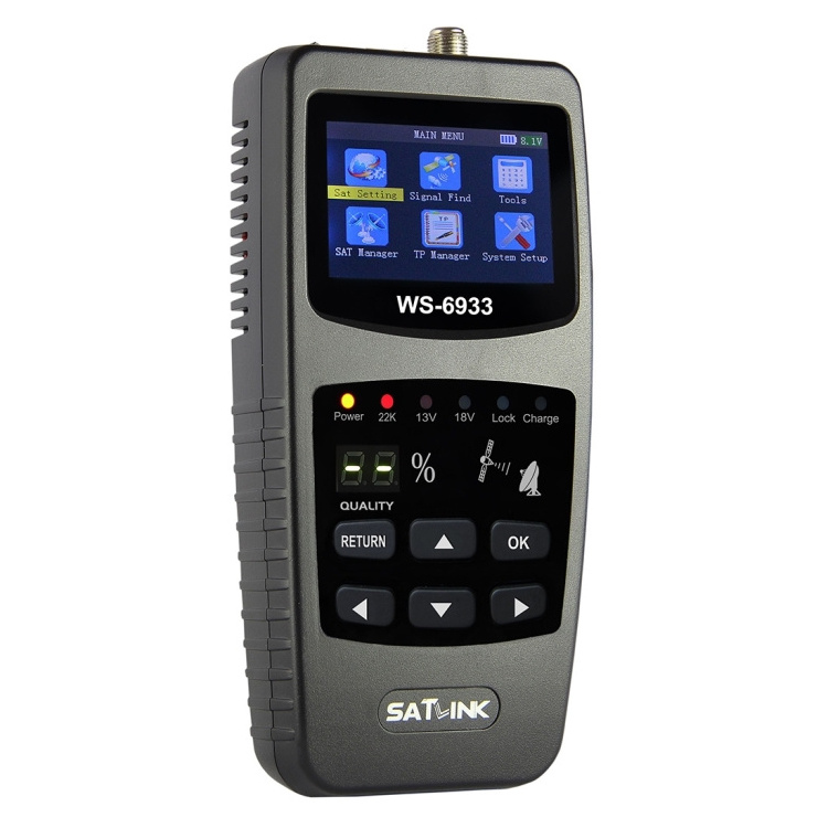 Wholesale WS6933 Portable Digital Satellite Finder Meter 2.1 inch LCD Colour Screen Satellite TV Receivers