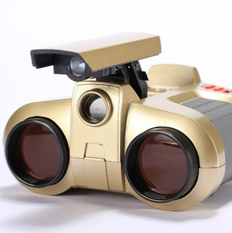 New Products Children Night Vision Device 4X30 Binoculars with Lights Adjustable Focus Telescope